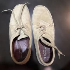 CLARKS ORIGINAL モカシン ベージュ スエード Clarks Originals メンズ モカシン ベージュ - メルカリ