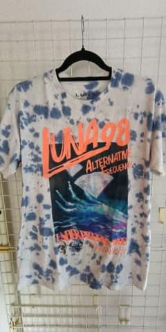 古着 LUNA 98 グラフィック Tシャツ タイダイ柄のサムネイル