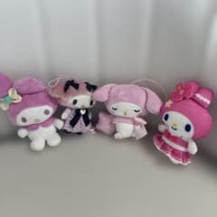 マイメロディ ぬいぐるみストラップ 14個セット マイメロディ ぬいぐるみ キーホルダー ストラップ まとめ売り 4個