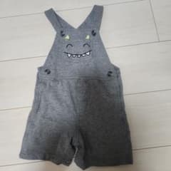 carter's モンスター刺繍オーバーオール 18mのサムネイル