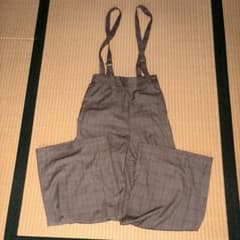 GU overalls/dungaree pants, size M, brown