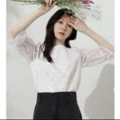 PROPORTION BODY DRESSING オーガンジーエンブロイダリーブのサムネイル