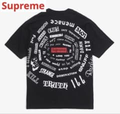 プロフ必読様専用Supreme スパイラル バックロゴプリント Tシャツ XL