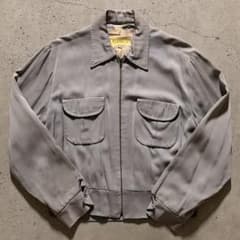き*え様 60s 70s JC PENNEY レーヨン　カスリ　ギャバジン Special】 50s PENNEY'S レーヨン ギャバジャン ロカビリー - メルカリ