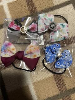 ヘアゴム ハンドメイドのサムネイル
