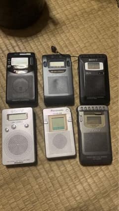 Sony Panasonic ポータブルラジオ 6台セットジャンク品 Sony Panasonic ポータブルラジオ 6台セットジャンク品 - メルカリ