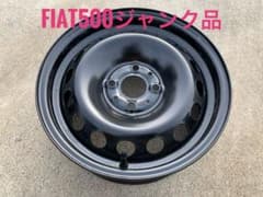 フィアット500⭐︎FIAT 1本 ジャンク品　14インチ スチール　鉄のサムネイル