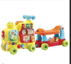 VTech 知育トレイン電車　乗り物　二人乗り玩具Alphabetのサムネイル