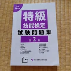 平成30年度 特級技能検定試験問題集 第2集のサムネイル