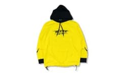 エレクトリック×DRT カスタムドライフーディー　イエロー　M エレクトリック×DRT カスタムドライフーディー イエロー M - メルカリ