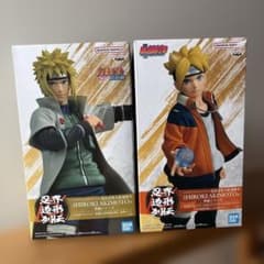 [신품 미개봉] NARUTO 볼트 미나토 인계 조형 열전 피규어 2장 세트