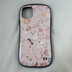 ポケモン iPhone11ケース ピンク 総柄のサムネイル