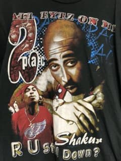 2pac TシャツXL  deathrow HIPHOP 2パックのサムネイル