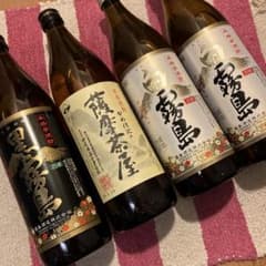 大特価!!鹿児島芋焼酎のみくらべセット売り!!のサムネイル