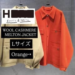 H BEAUTY&YOUTH WOOL CASHMERE JACKET - メルカリ