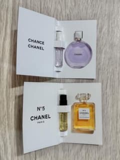 新品未使用】CHANEL CHANCE N°5 香水 サンプル2本セット - メルカリ