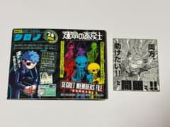 運命の巻戻士 付録 SECRET MEMBERS FILE 極秘隊員手帳&シールのサムネイル