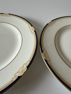ウエッジウッド　　皿　2枚セット　アンティーク　黒壺 ウェッジウッド WEDGWOOD CAVENDISH プレート 2枚セット 黒壺 - メルカリ