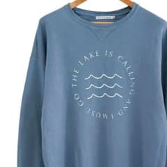 【BOAT HOUSE】スウェット トレーナー L ブルーのサムネイル