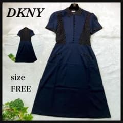 美品✨DKNY ダナ・キャラン・ニューヨーク 上品で知的な ひざ下