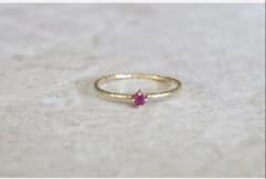 Ryui リュイ 指輪 リング ルビー Twig ring ruby K18 - メルカリ