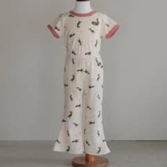 新品 ROUTE 総柄 半袖Tシャツ パンツ セット 120cmのサムネイル