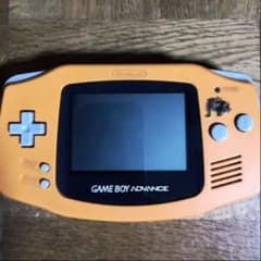 【値下げしました！】ゲームボーイアドバンス　本体オレンジのサムネイル