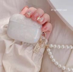 Airpods&proケース 貝殻　チャーム　カバー　かわいい　人気　シェルのサムネイル