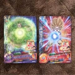SEC 孫悟空GT ブロリー 2枚セット 3Dカード ドラゴンボールヒーローズのサムネイル