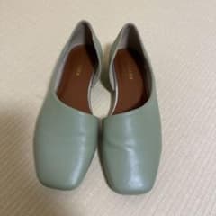 ROSE BUD グリーン フラットシューズ　36のサムネイル