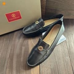 美品】79 コールハーン Uチップローファー ドライビングシューズ 