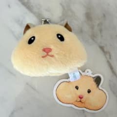 【新品最安値】助六の日常 ぬいぐるみがまぐち ベージュ