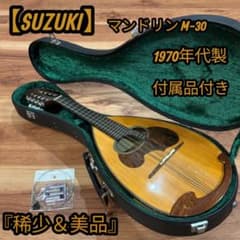 稀少＆美品】 SUZUKI マンドリン M-30 1970年代物 ハードケース - メルカリ