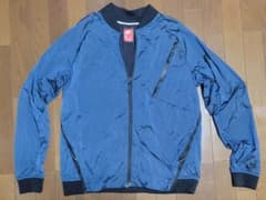 NIKE メンズ ボンバージャケット 濃紺 Lのサムネイル