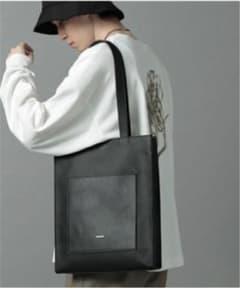 HARE ショッパーポケットトート ハレ バッグ トートバッグ ブラックのサムネイル
