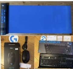 ゲーミングキーボード　logicoolG512セット　　マウス　パッドのサムネイル