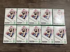 FUJIFILM instax mini フジチェキフィルム 10パックセットのサムネイル