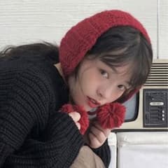 ボンボン付きイヤマフ  アクセサリーのサムネイル