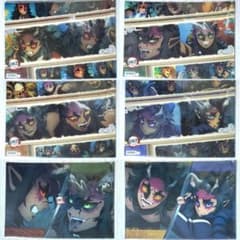 鬼滅の刃 刀鍛冶の里編 ランチョンマットケース 喜怒哀楽 6枚セット