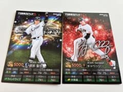 プロ野球　スピリッツ　A チップス　カード　セット　渡部　キャベッジのサムネイル
