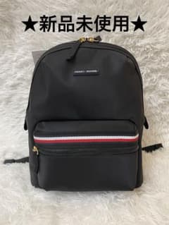 新品タグ付き】トミーヒルフィガー リュック 黒 レディース 