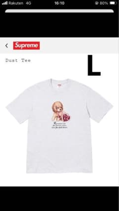 Supreme Dust Tee Ash Grey シュプリーム Tシャツ L - メルカリ