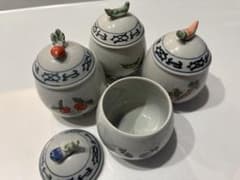【水野・瀬戸焼】野菜つまみ蓋付き 茶碗蒸し用陶器セット ５客 水野・瀬戸焼】野菜つまみ蓋付き 茶碗蒸し用陶器セット - メルカリ