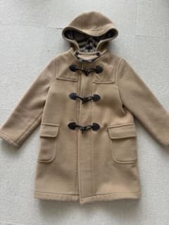 バーバリー　130   ダッフルコート　ベージュ