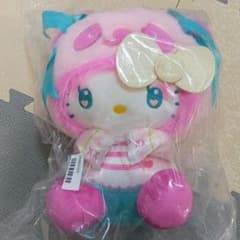 パンダ ハローキティ 中華ロリータ BIGぬいぐるみ キティ ぬいぐるみ