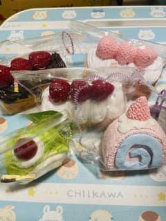 ケーキスクイーズ 5点セットのサムネイル