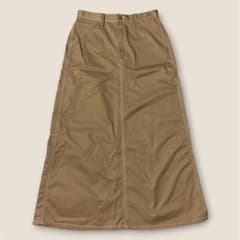 【新品】UNIVERSAL OVERALL ロングスカート ベージュ ステッチのサムネイル