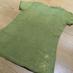 Payaka ヘンプコットンTシャツ 麻柄刺繍入りのサムネイル