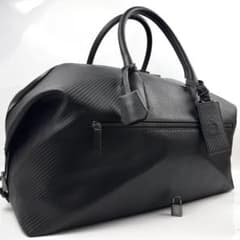 専用中 dunhill シャーシ ボストンバック カーボン ブラック 大容量