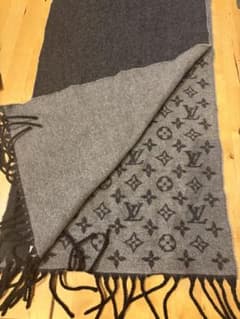LOUIS VUITTON モノグラム マフラー カシミヤ混のサムネイル